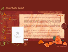 Tablet Screenshot of muriel-batbie-castell.com